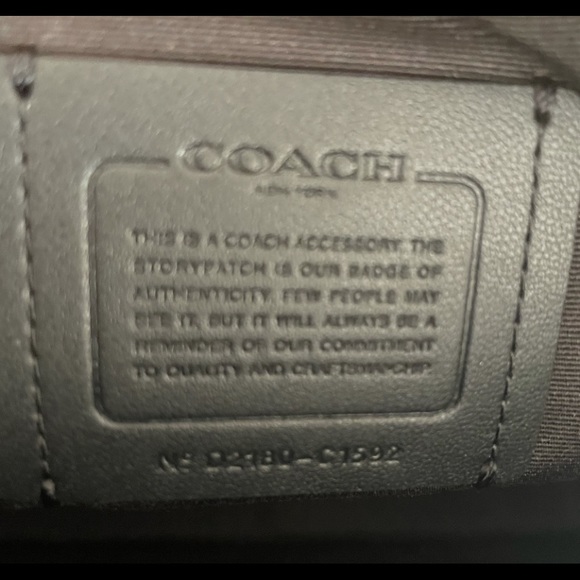 Coach Heritage Leather Crossbody Bag & Bag Charm - Picture 14 of 15